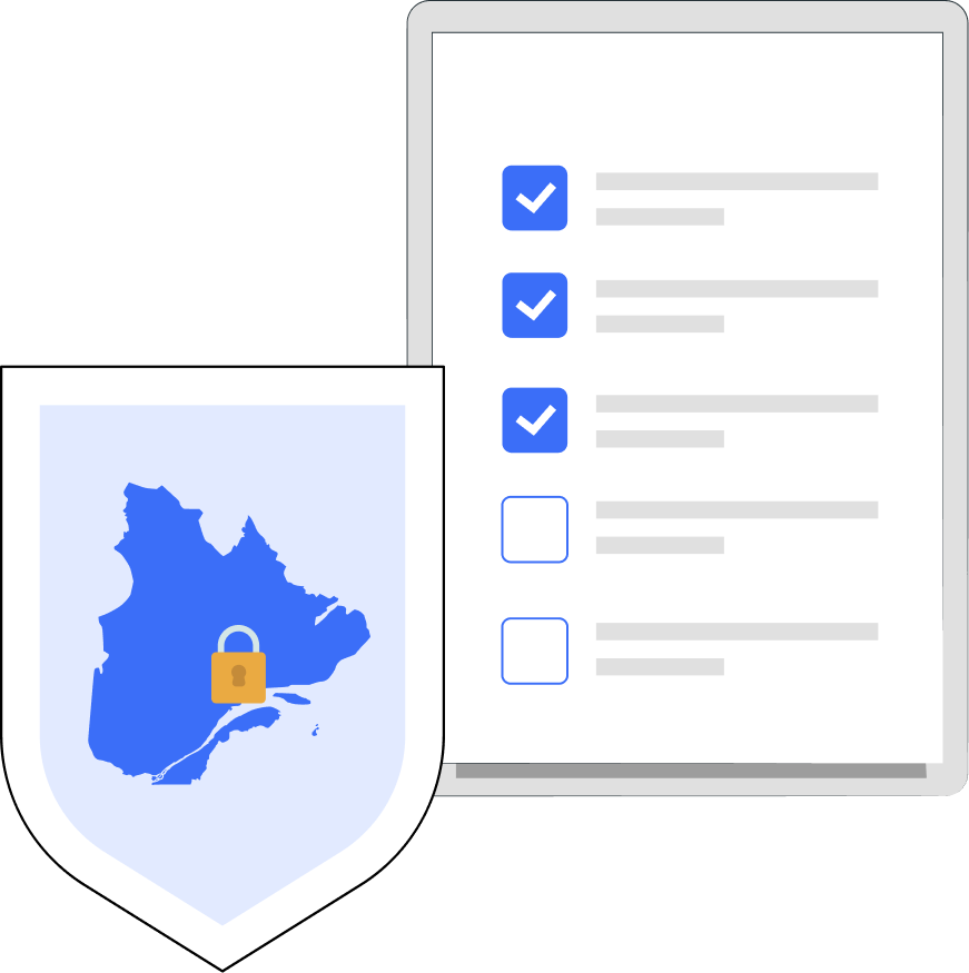 Quebec map
